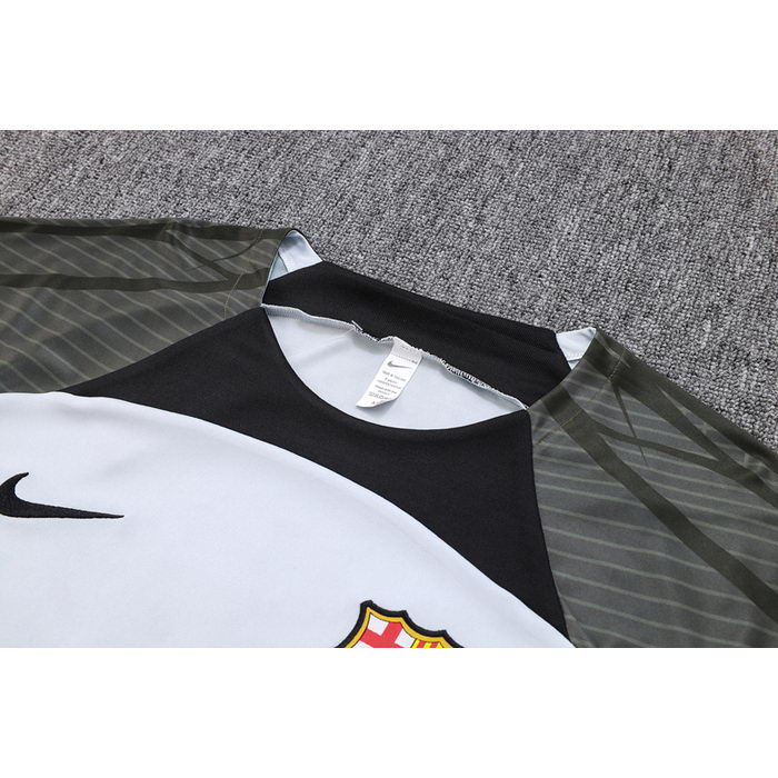 Chandal del Barcelona Manga Corta 2023-24 Gris - Pantalon Corto